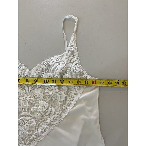 Vtg Y2K Coquette Fairy Cami Slip Babydoll Top S Dainty Romance Ballet Ethereal - Picture 12 of 14